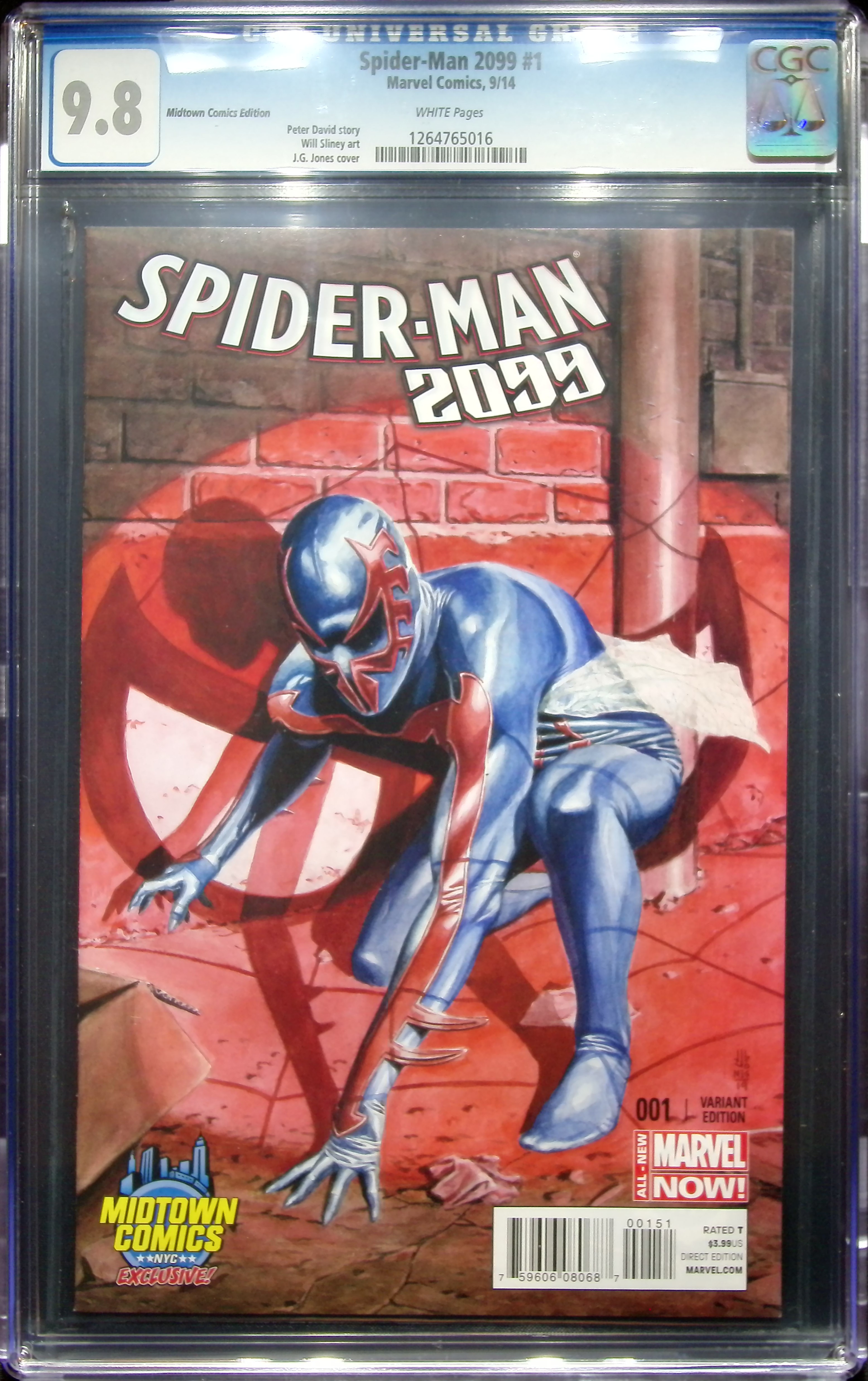 2014 Spider-Man 2099 #1 CGC 9.8 Marvel Comics