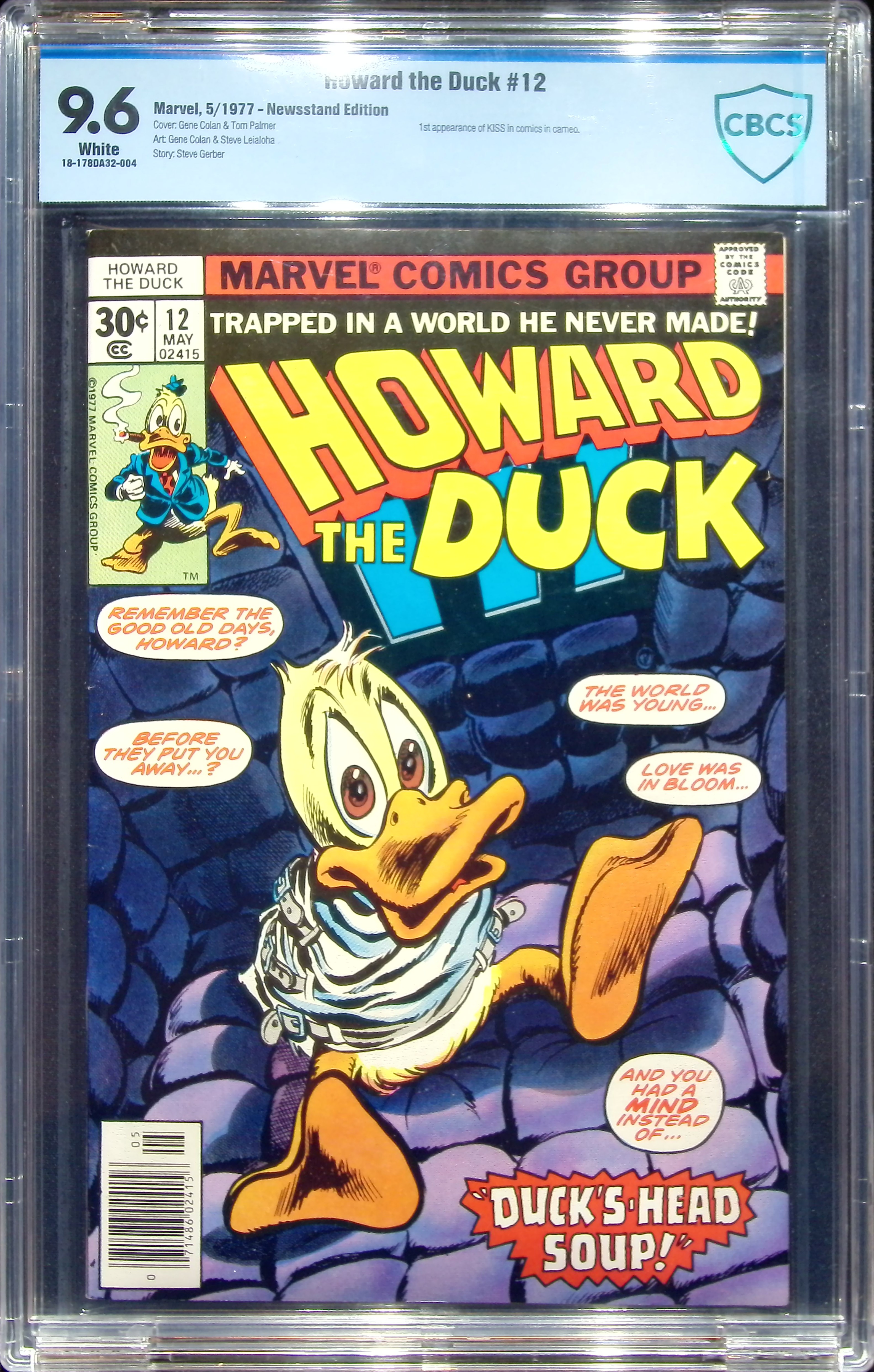 1977 Howard the Duck #12 CBCS 9.6 Marvel Comics
