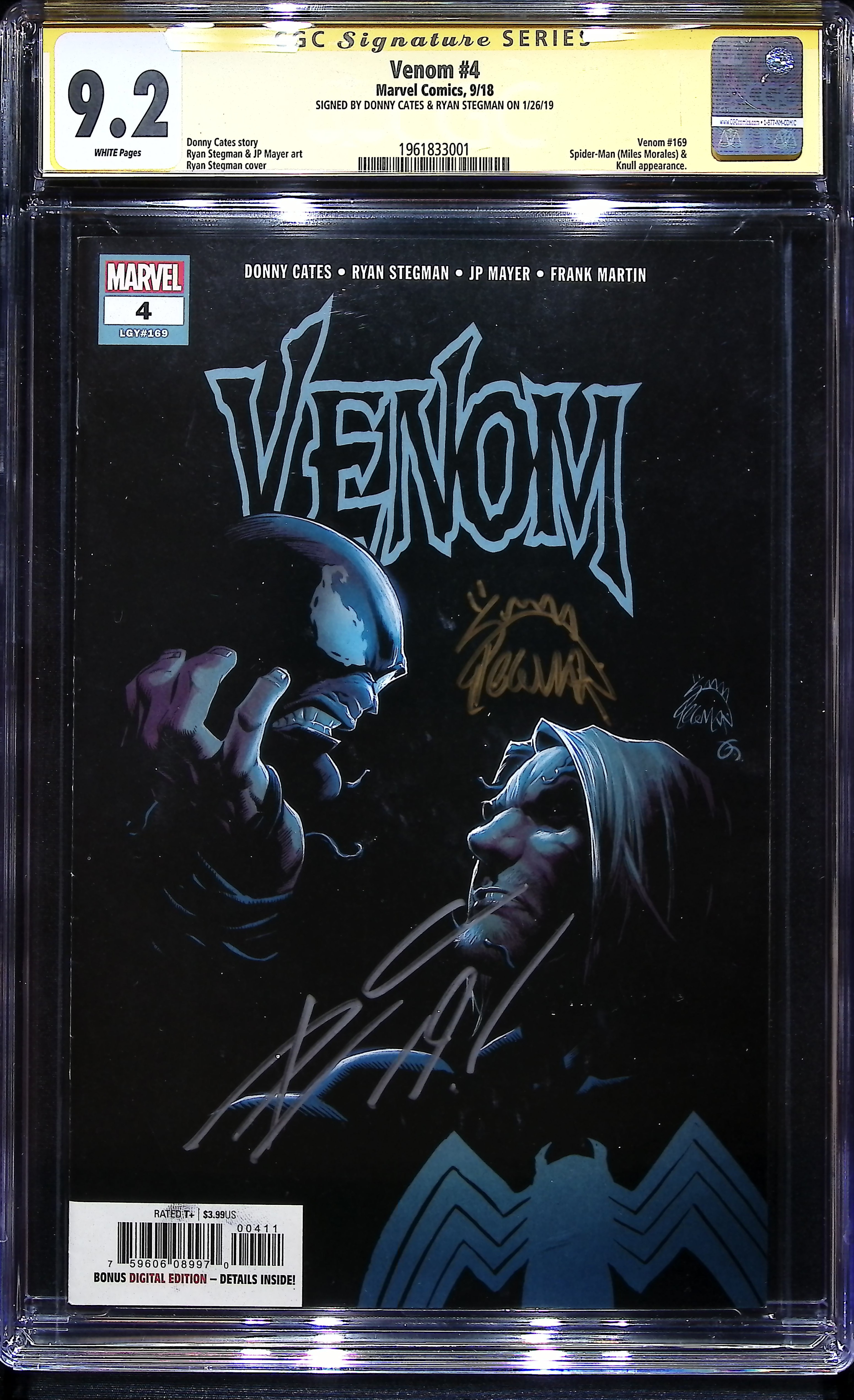 2018 Venom #4 CGC 9.2 Marvel Comics