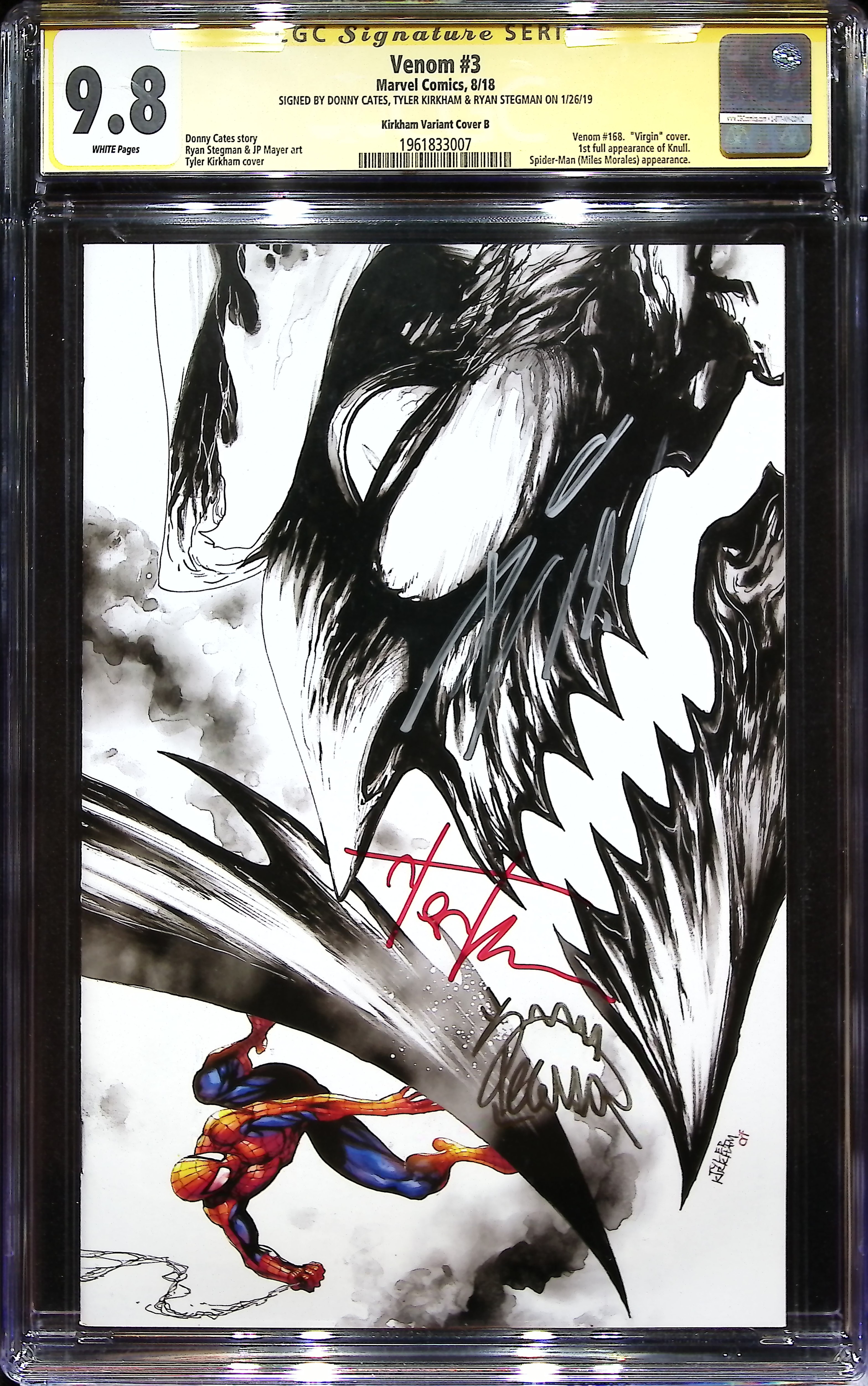 2018 Venom #3 CGC 9.8 Marvel Comics