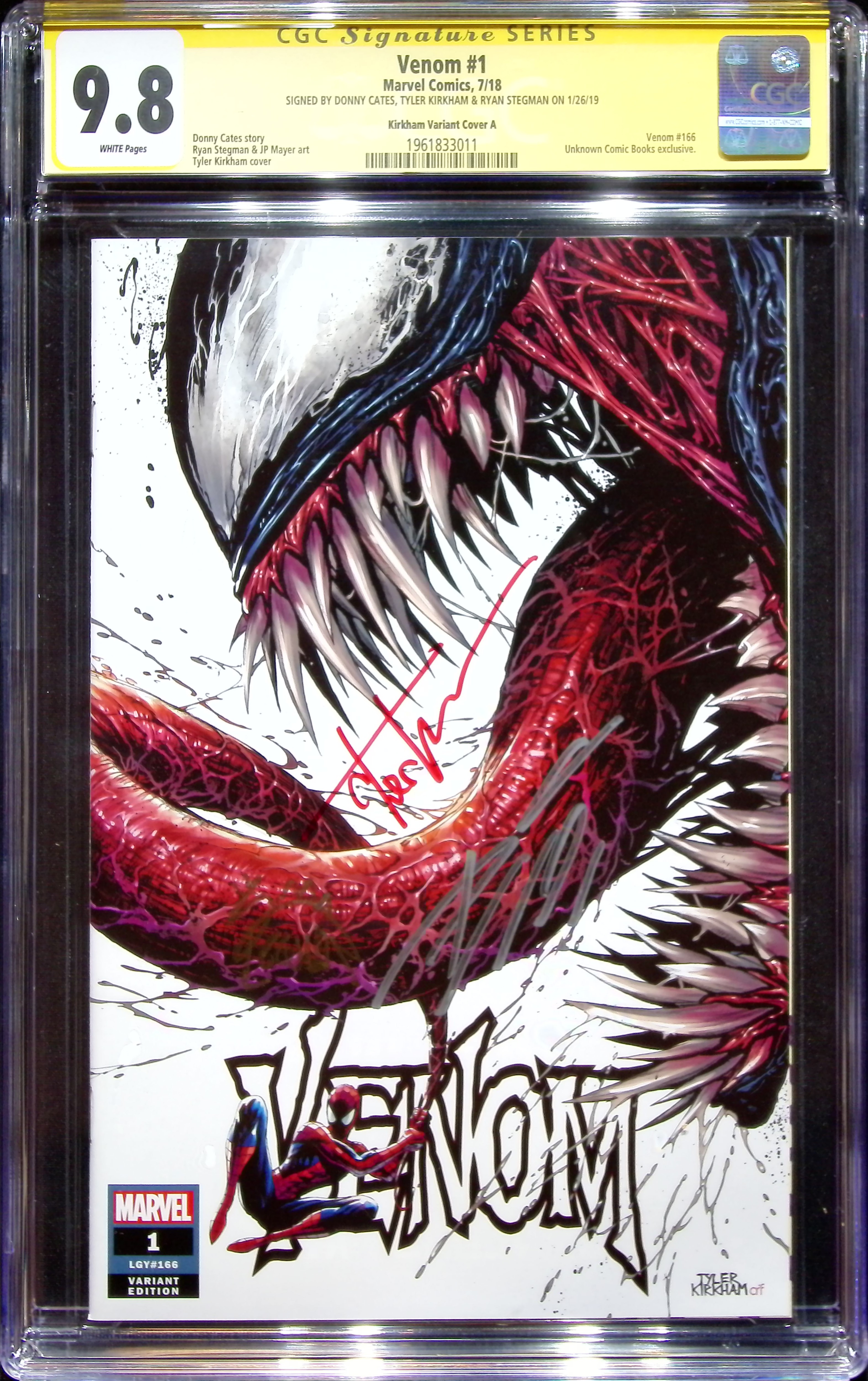 2018 Venom #1 CGC 9.8 Marvel Comics
