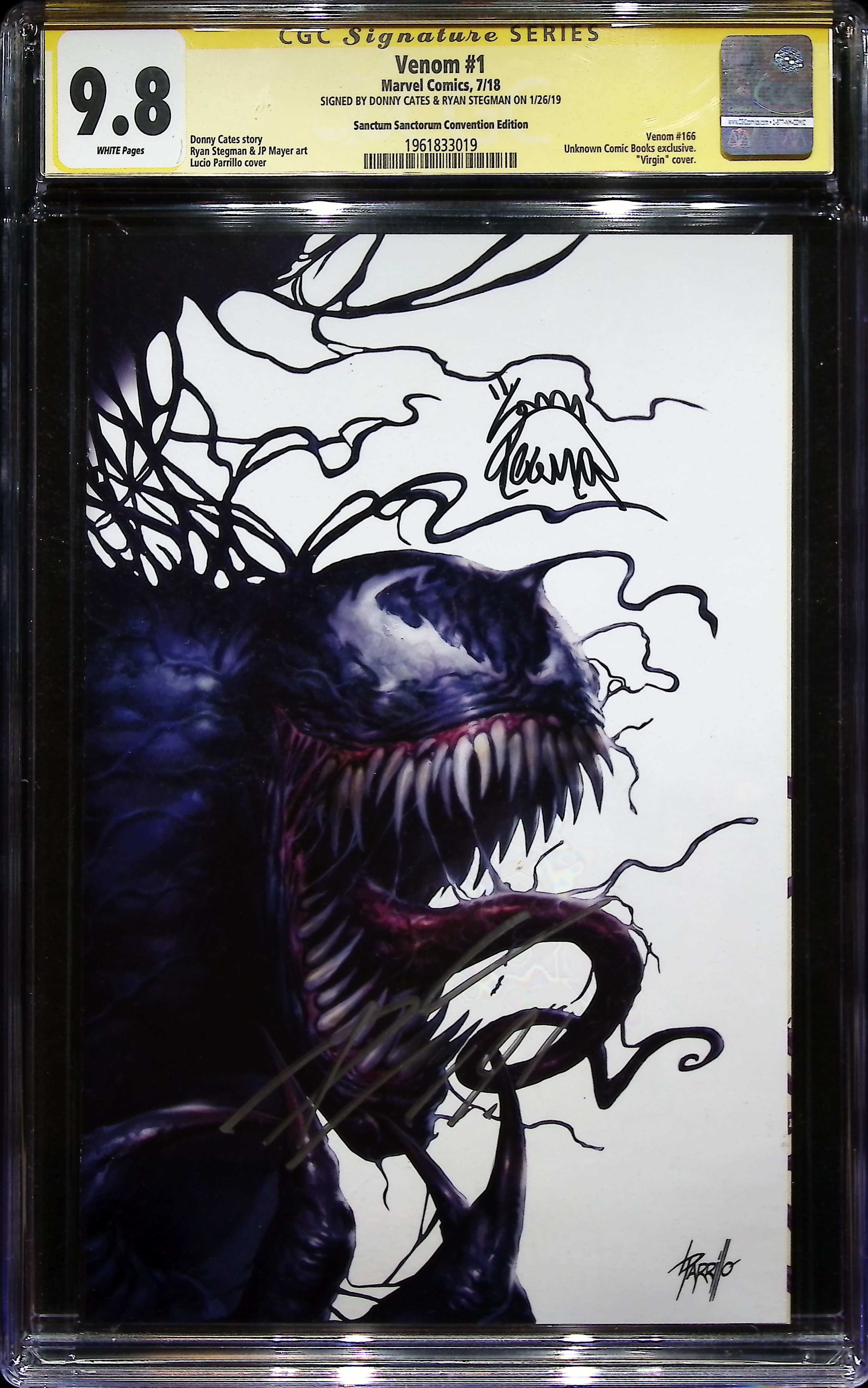 2018 Venom #1 CGC 9.8 Marvel Comics
