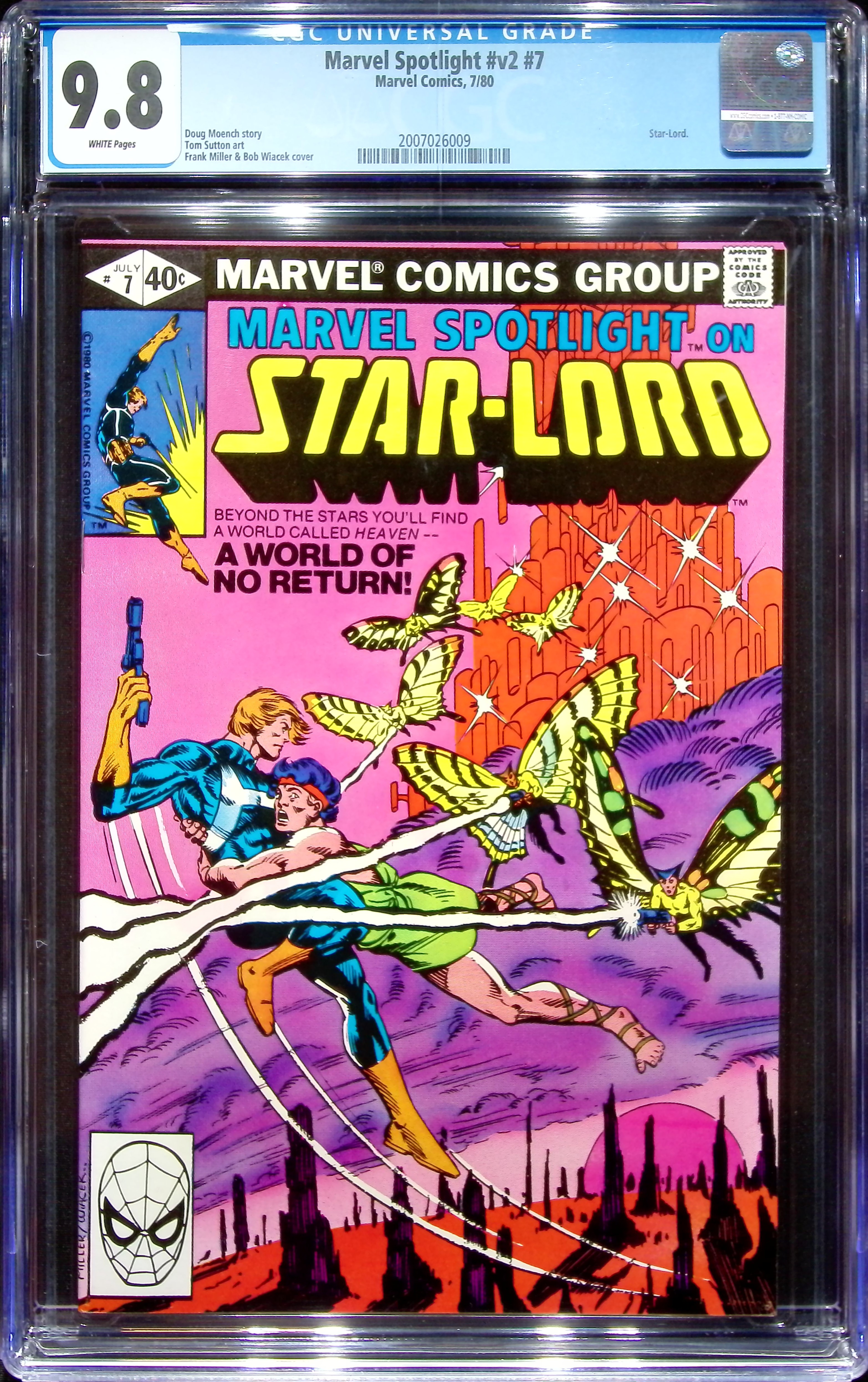 1980 Marvel Spotlight #v2 #7 CGC 9.8 Marvel Comics