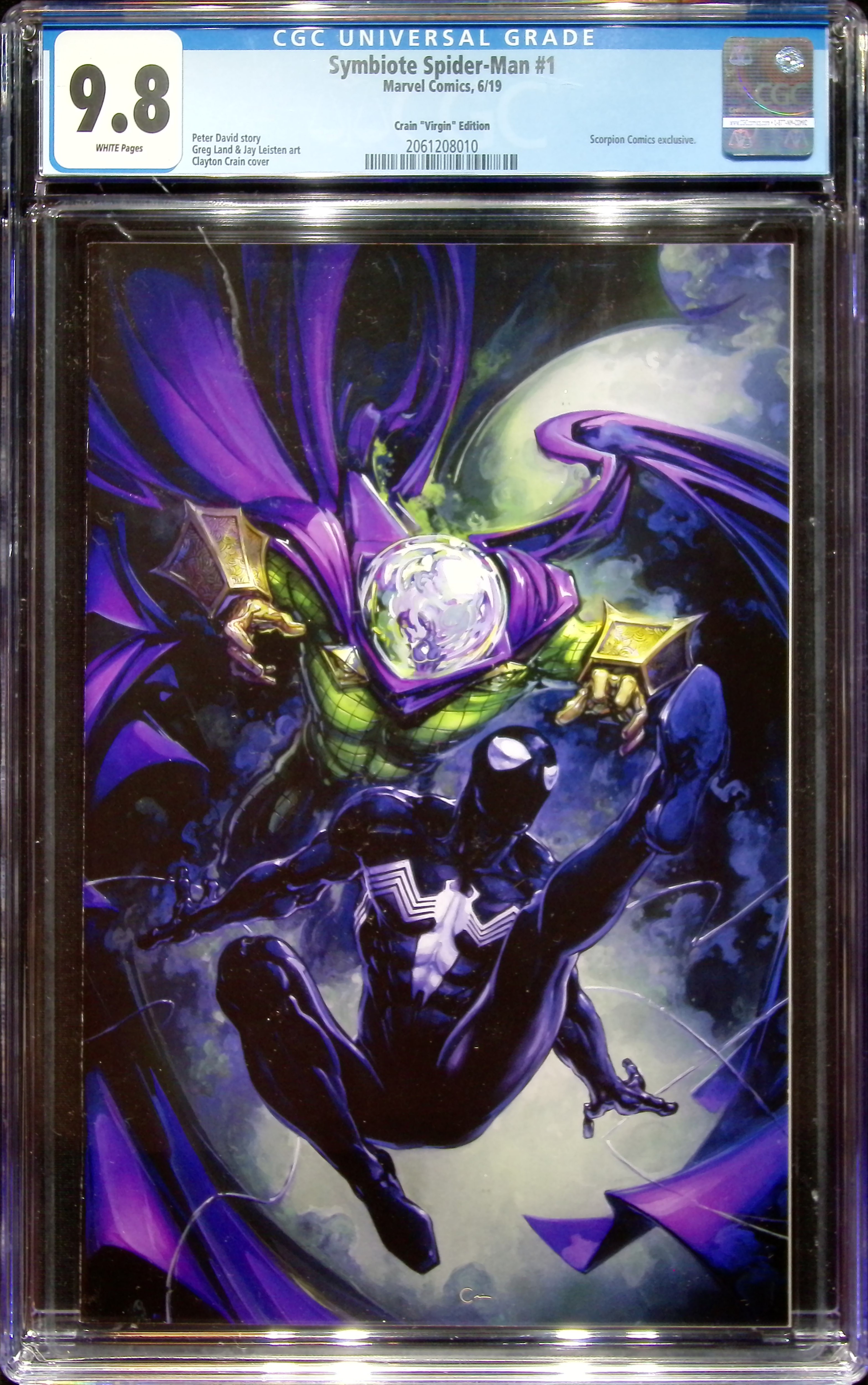 2019 Symbiote Spider-Man #1 CGC 9.8 Marvel Comics