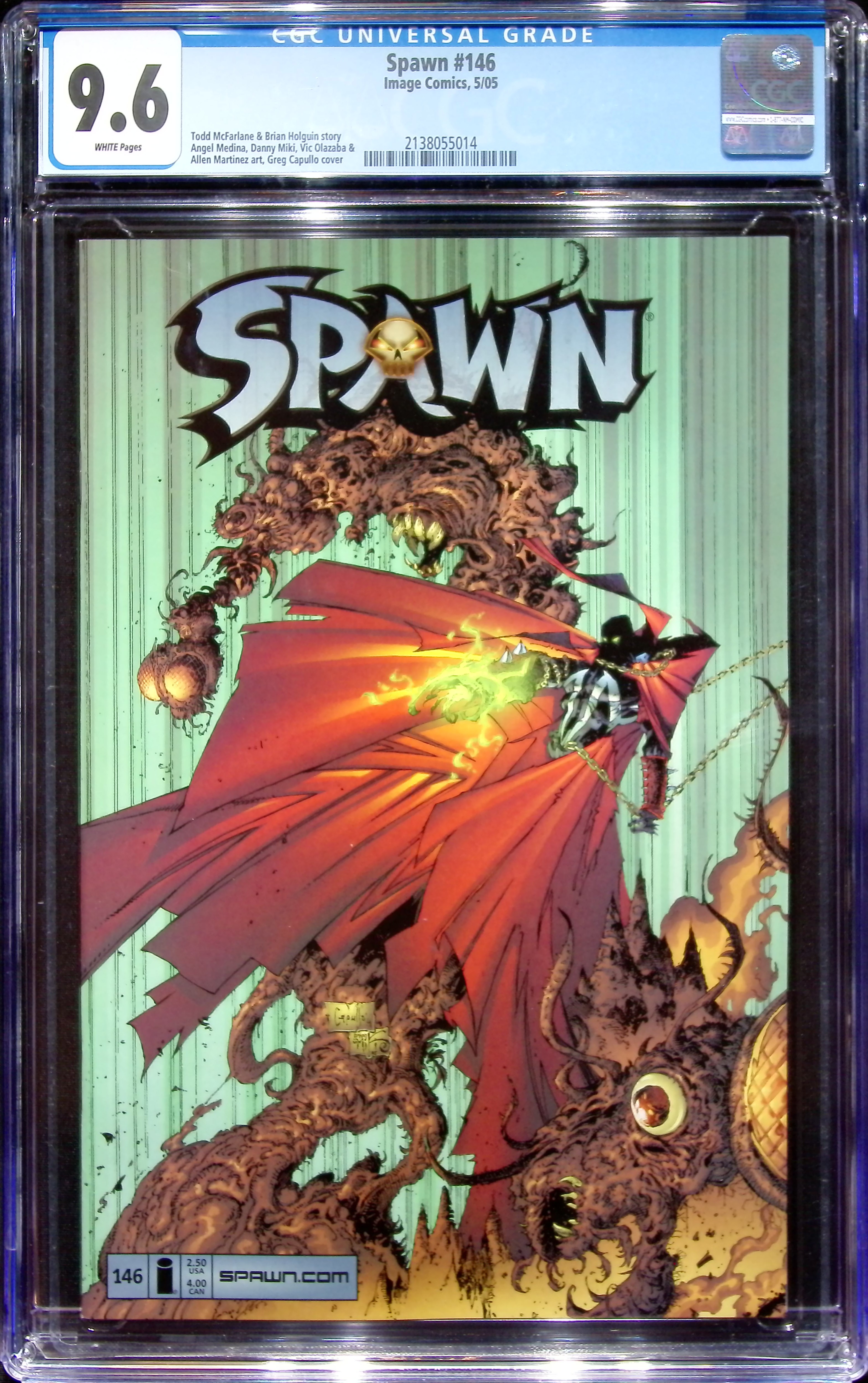 2005 Spawn #146 CGC 9.6 Image Comics
