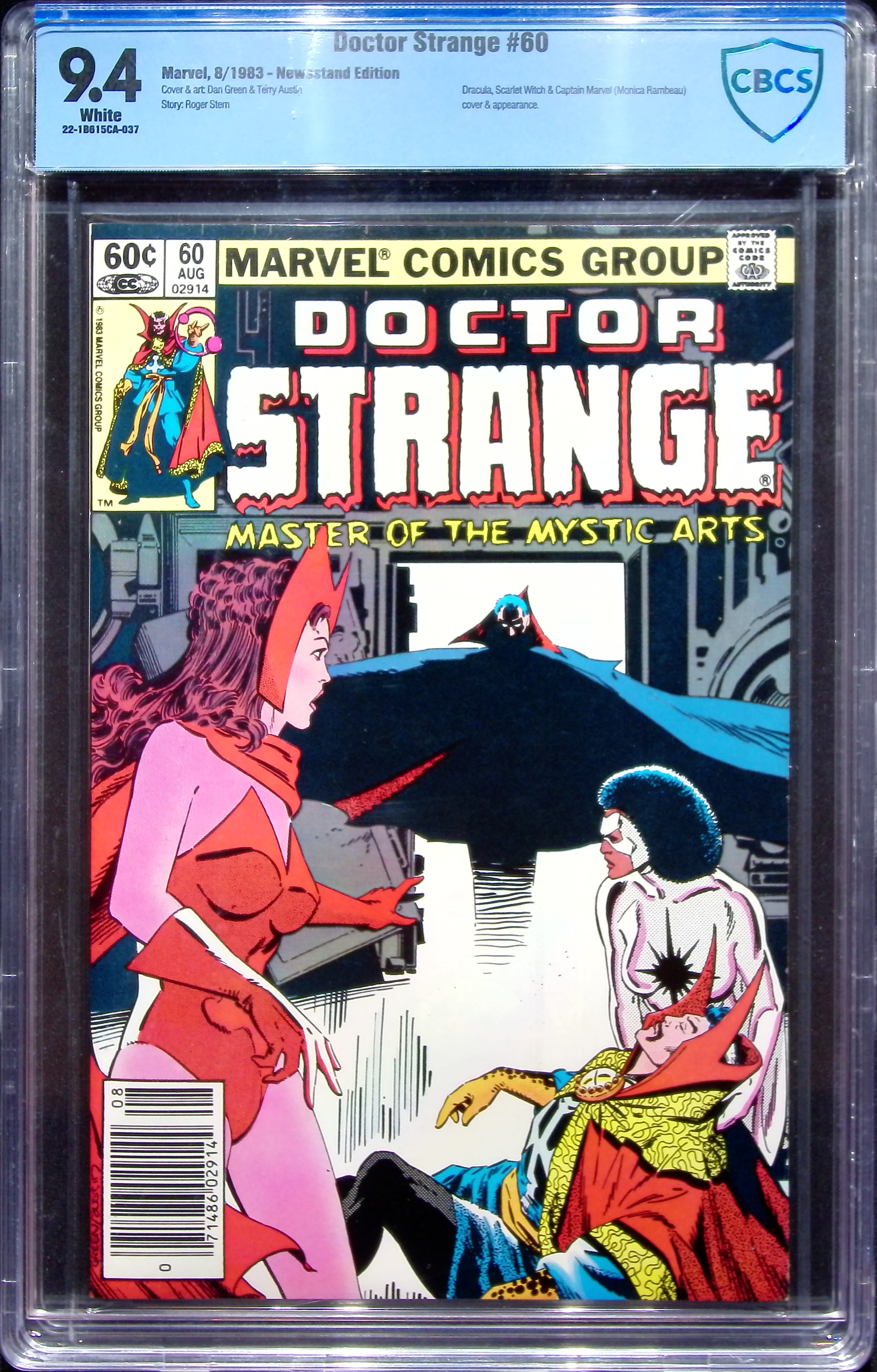 1983 Doctor Strange #60 CBCS 9.4 Marvel Comics