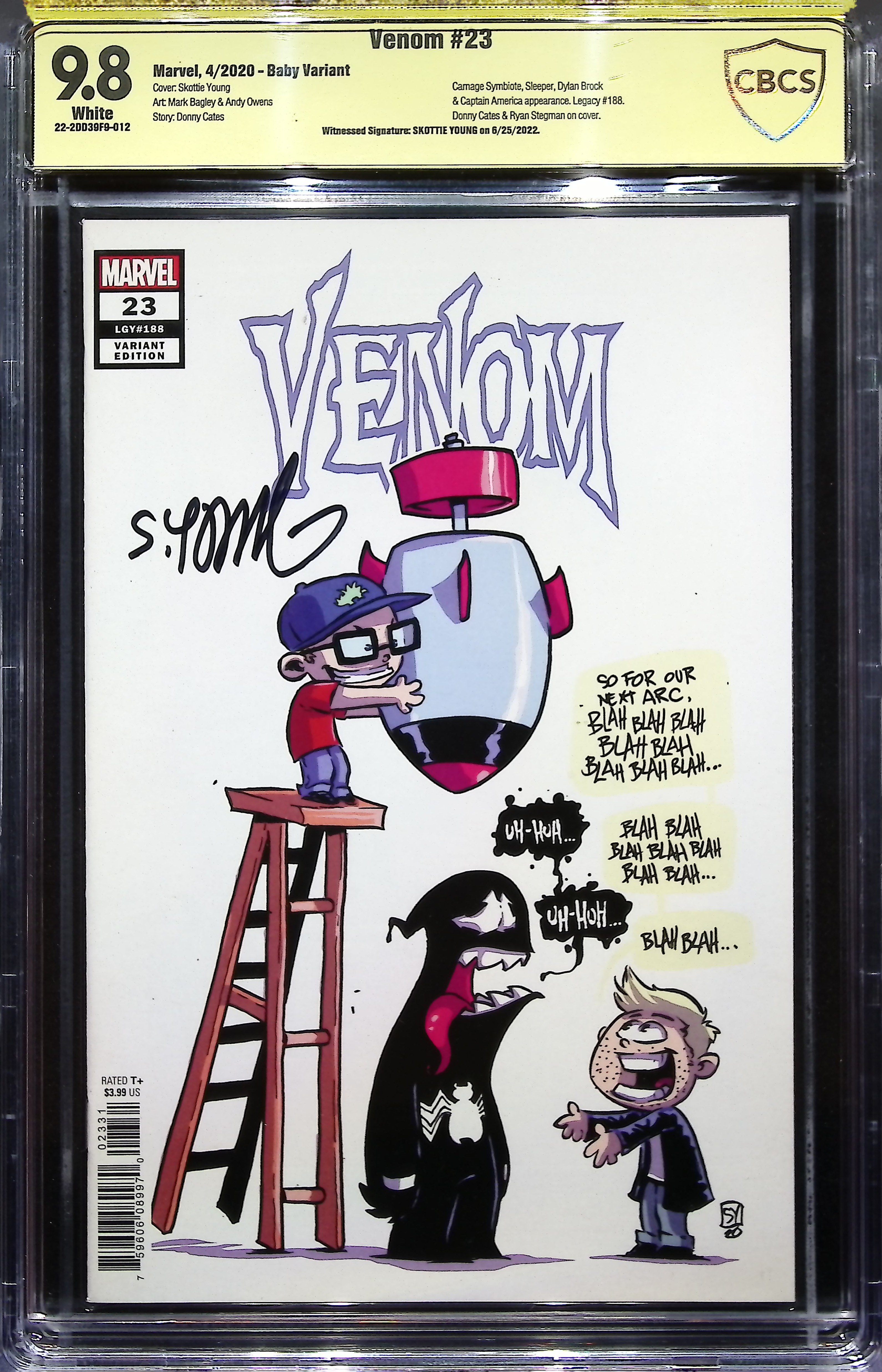 2020 Venom #23 CBCS 9.8 Marvel Comics