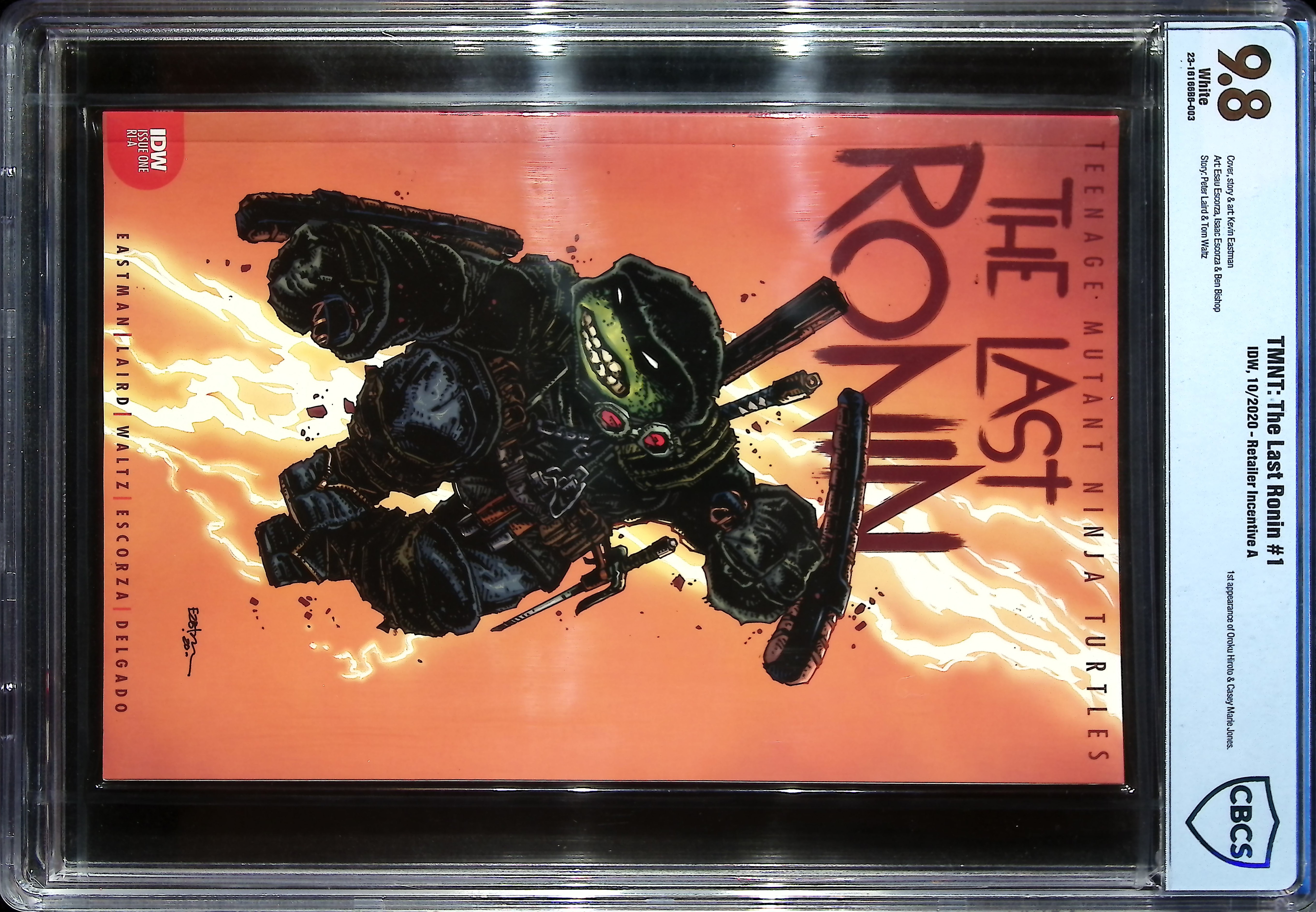 2020 Teenage Mutant Ninja Turtles: The Last Ronin #1 CBCS 9.8 IDW