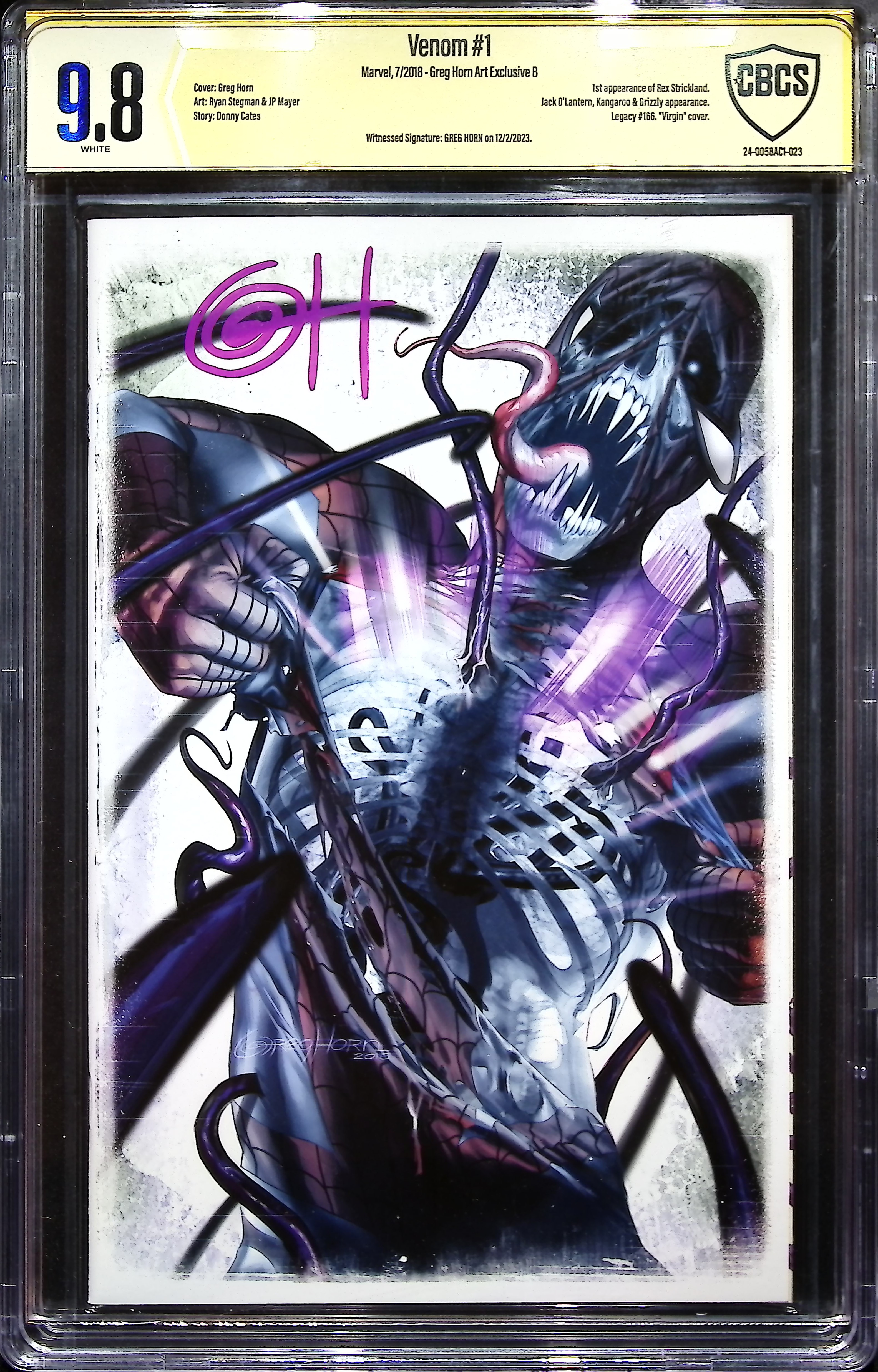 2018 Venom #1 CBCS 9.8 Marvel Comics