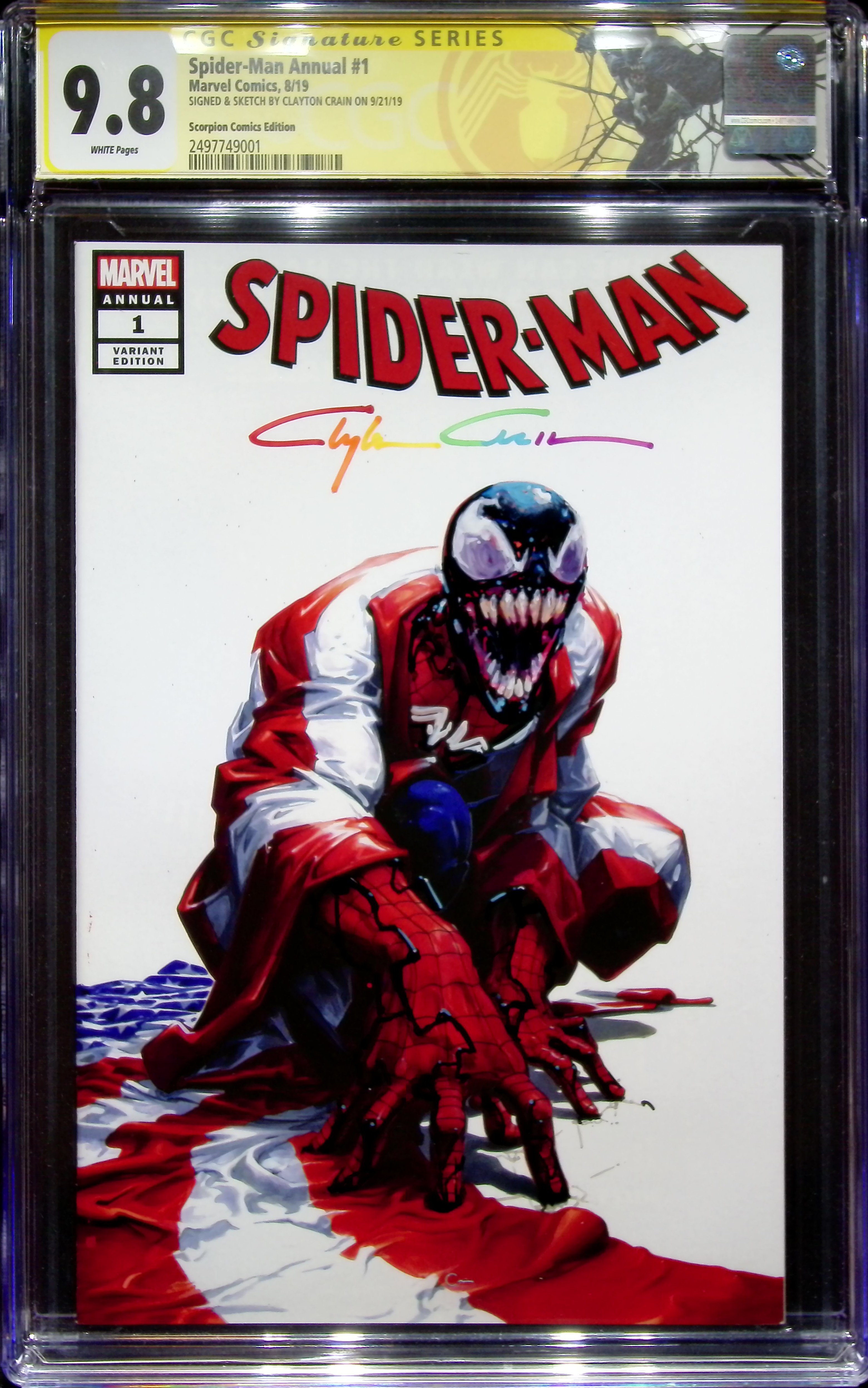 2019 Spider-Man Annual #1 CGC 9.8 Marvel Comics