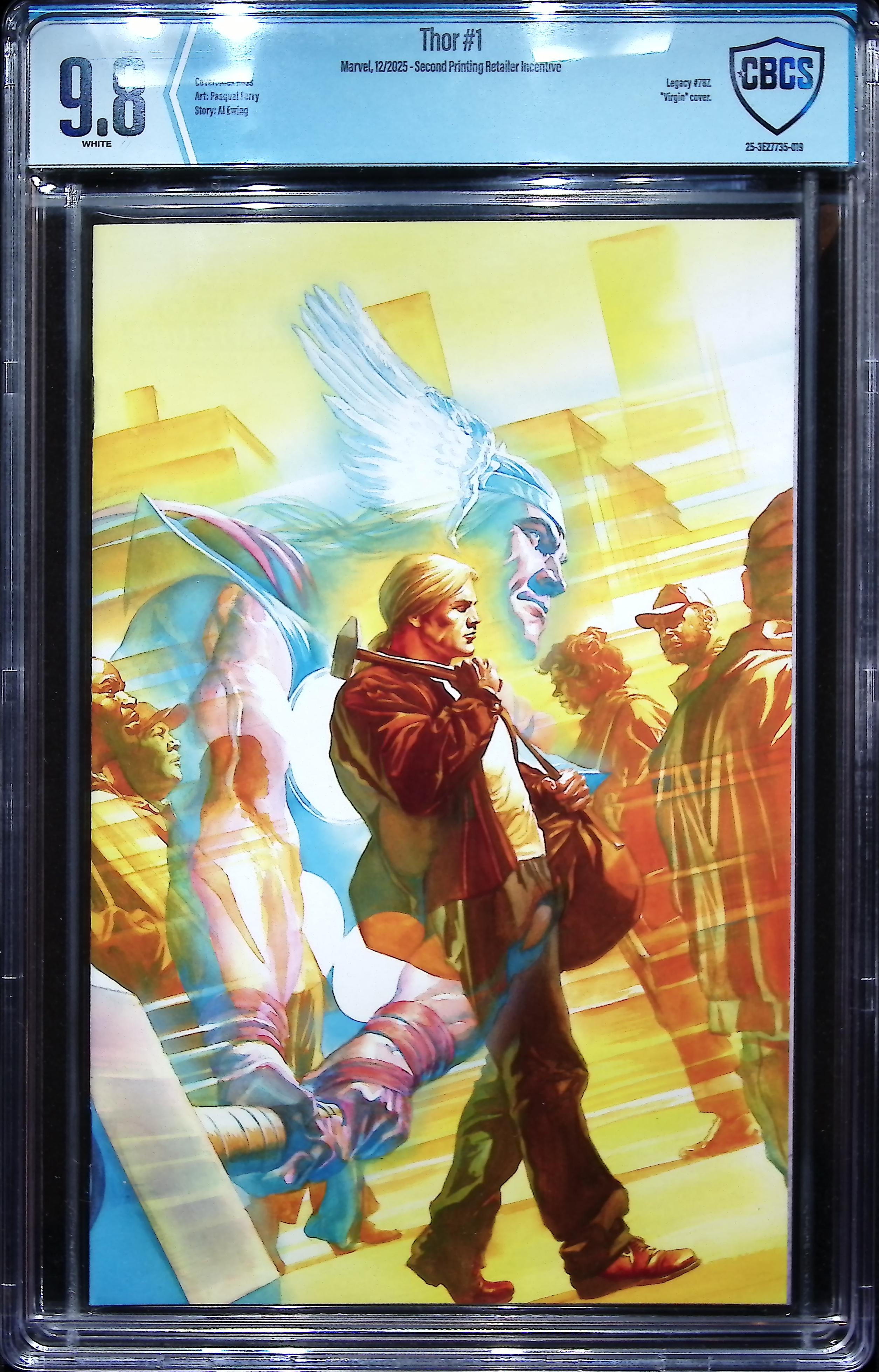 2025 Thor #1 CBCS 9.8 Marvel Comics
