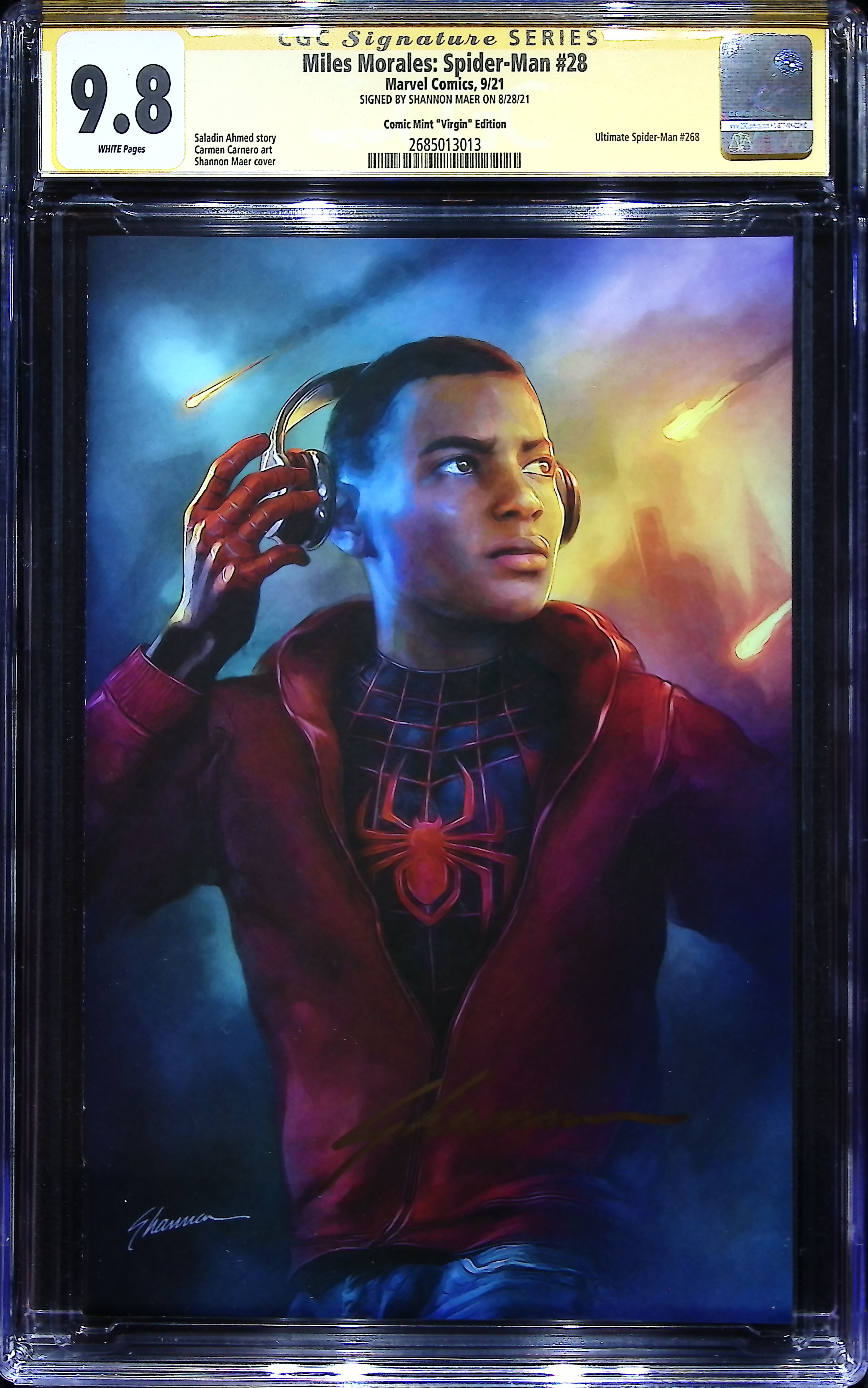 2021 Miles Morales: Spider-Man #28 CGC 9.8 Marvel Comics