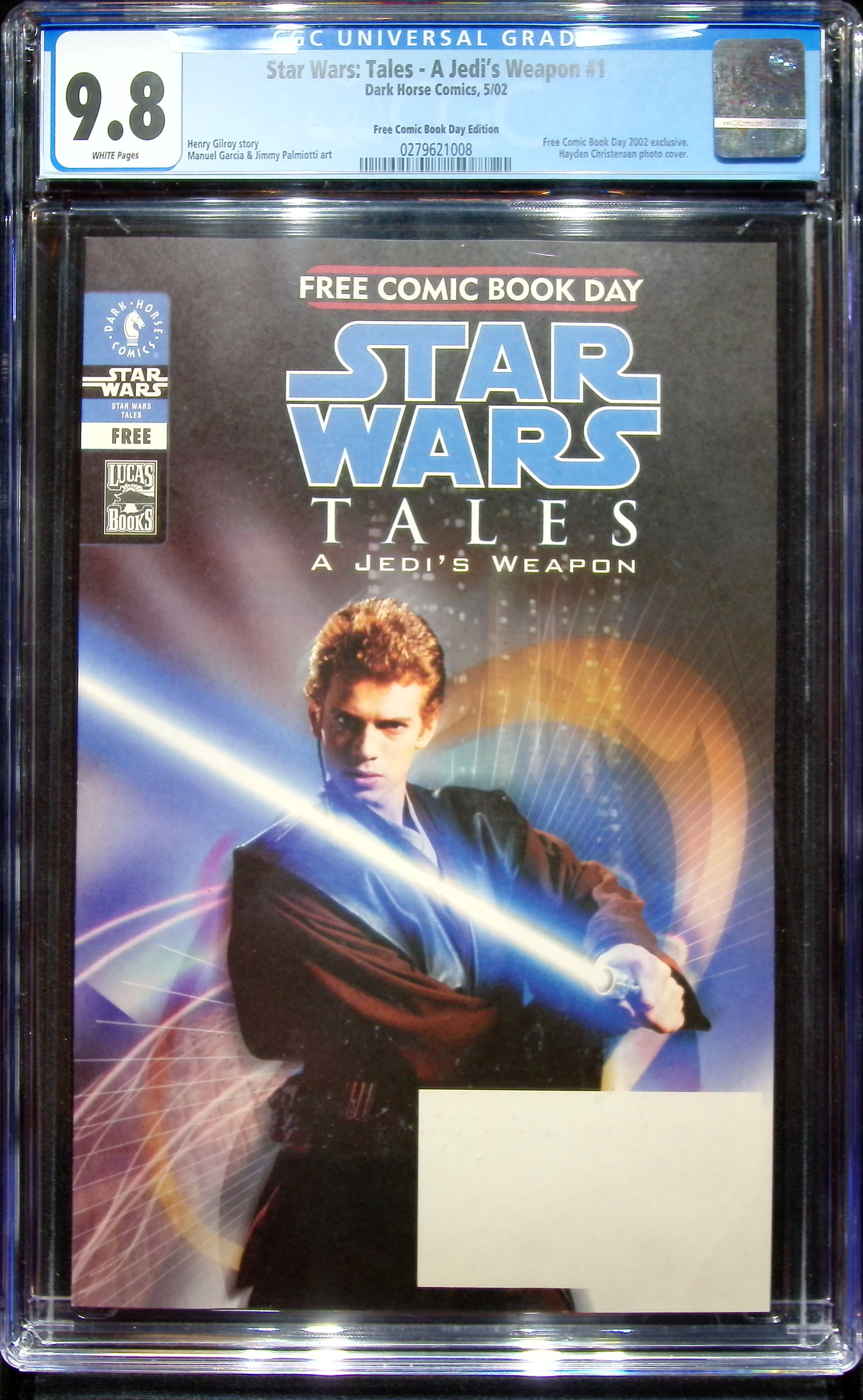2002 Star Wars: Tales - A Jedi's Weapon #1 CGC 9.8 Dark Horse Comics