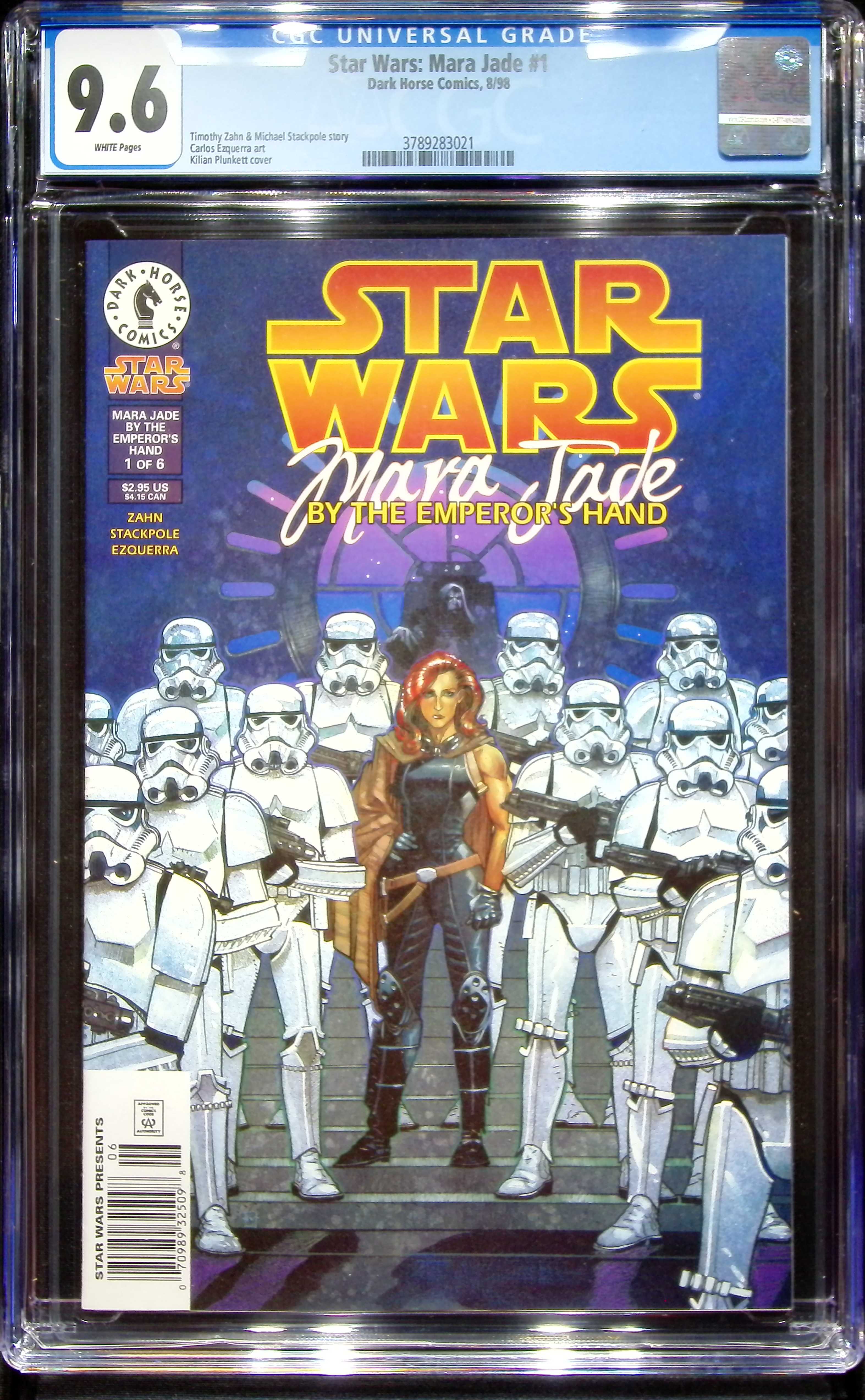 1998 Star Wars: Mara Jade #1 CGC 9.6 Dark Horse Comics