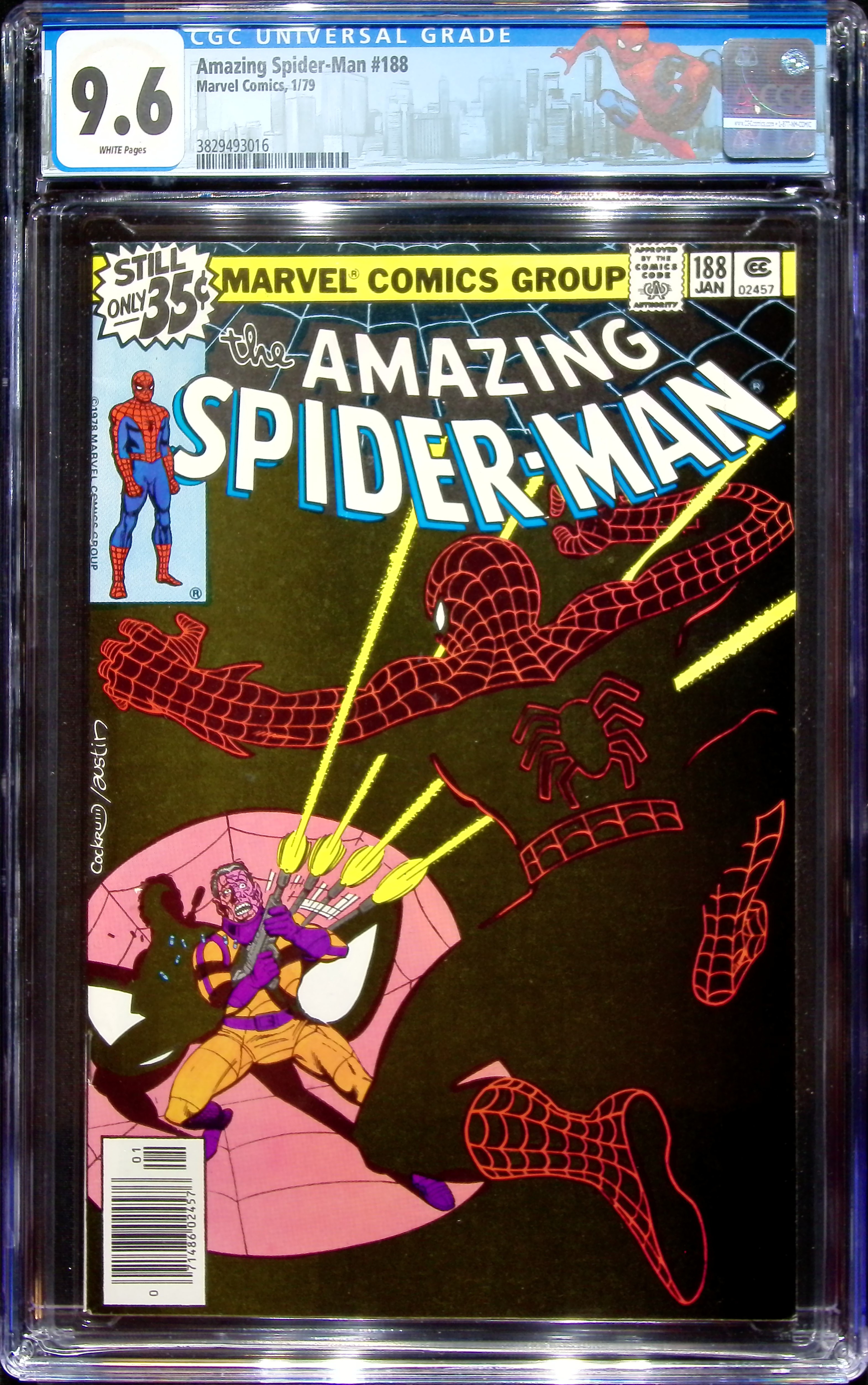 1979 Amazing Spider-Man #188 CGC 9.6 Marvel Comics