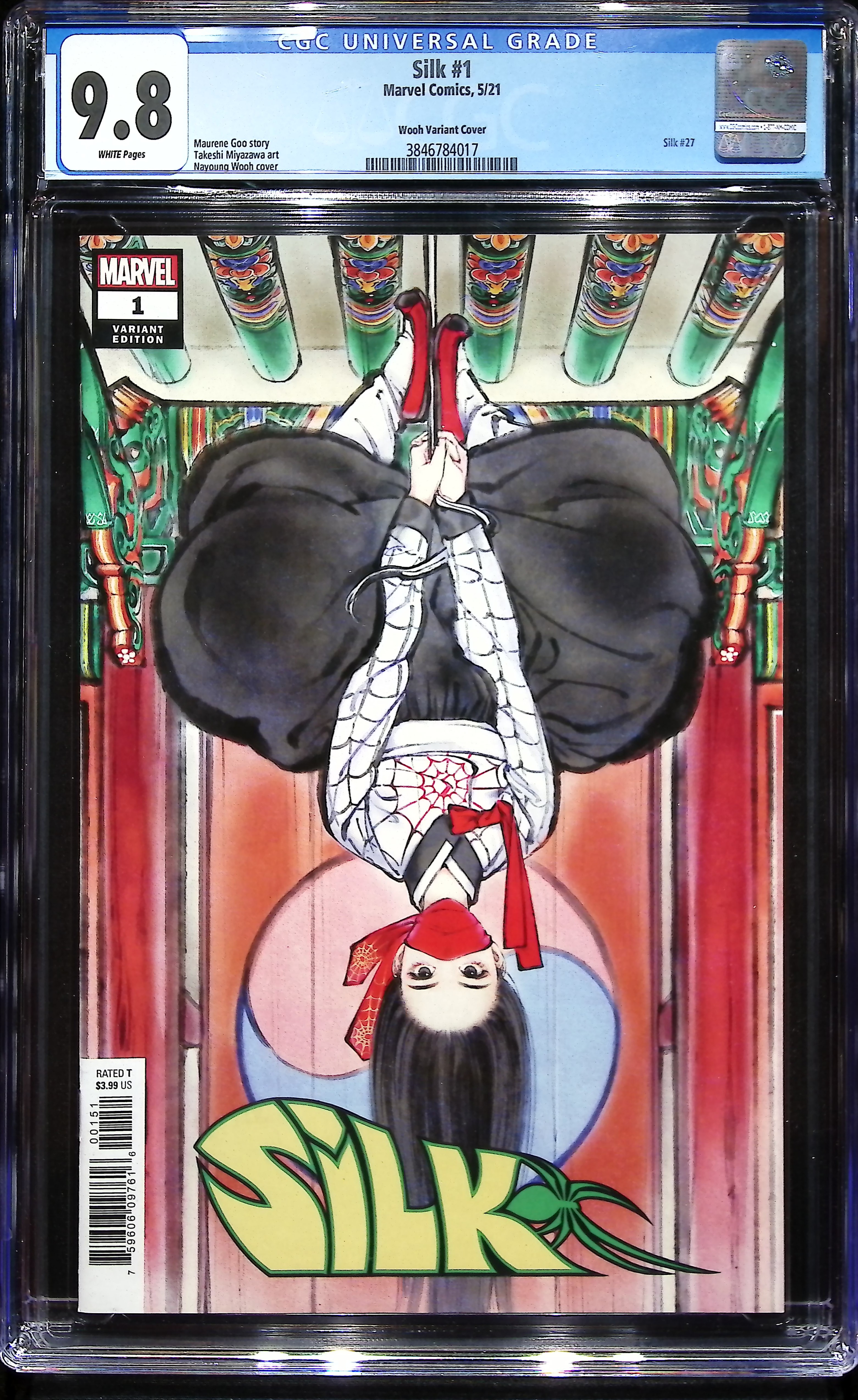 2021 Silk #1 CGC 9.8 Marvel Comics
