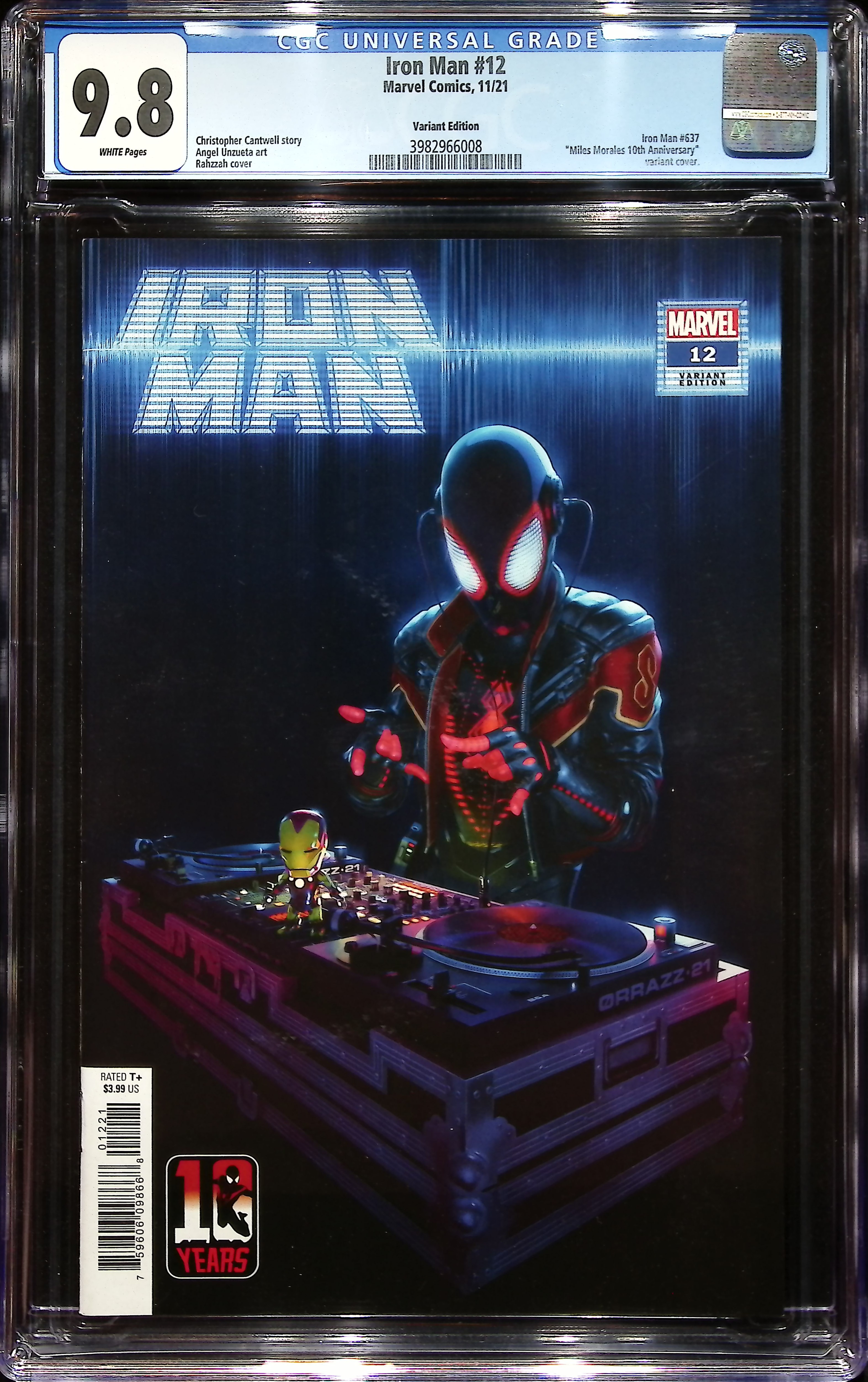 2021 Iron Man #12 CGC 9.8 Marvel Comics
