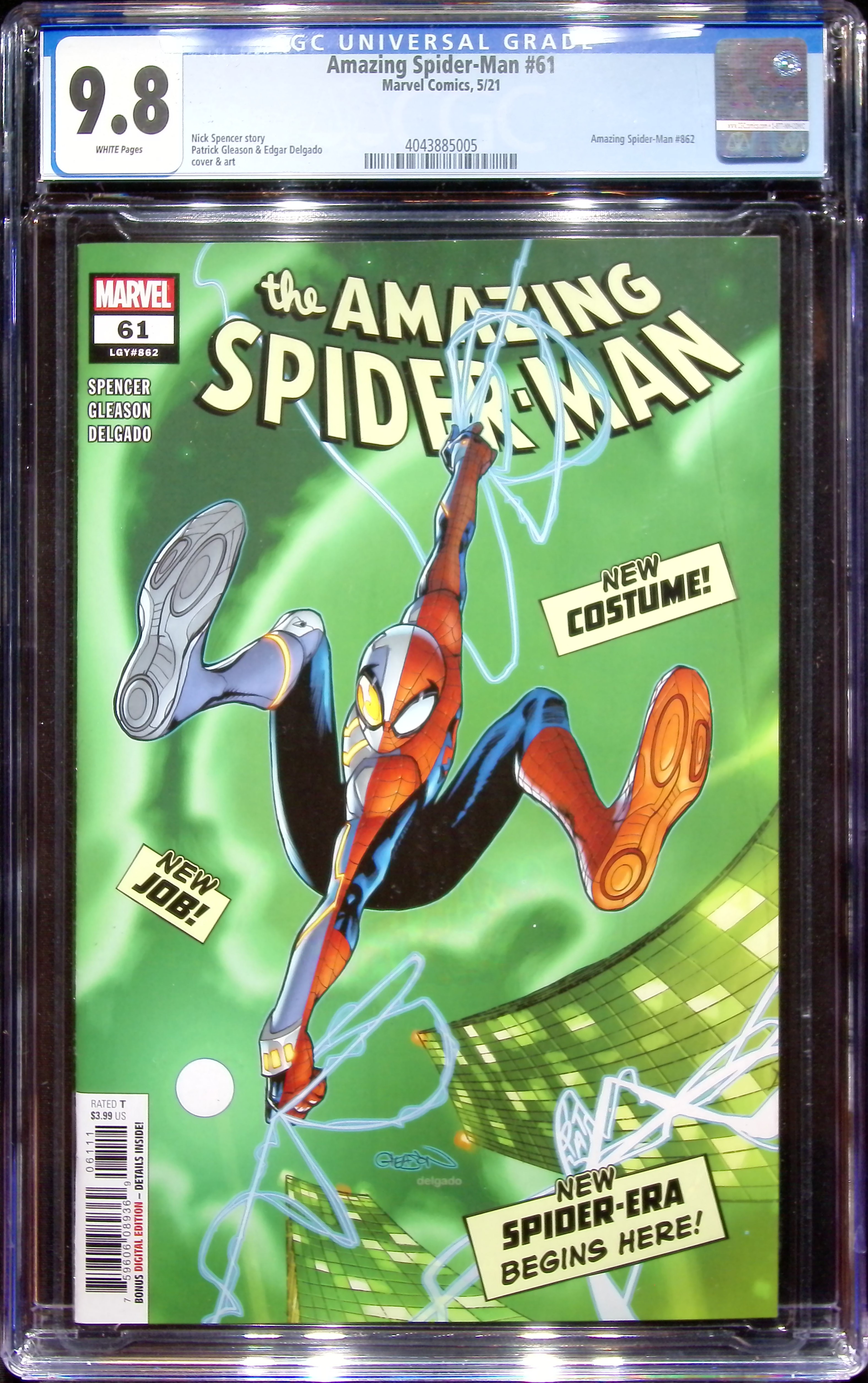 2021 Amazing Spider-Man #61 CGC 9.8 Marvel Comics