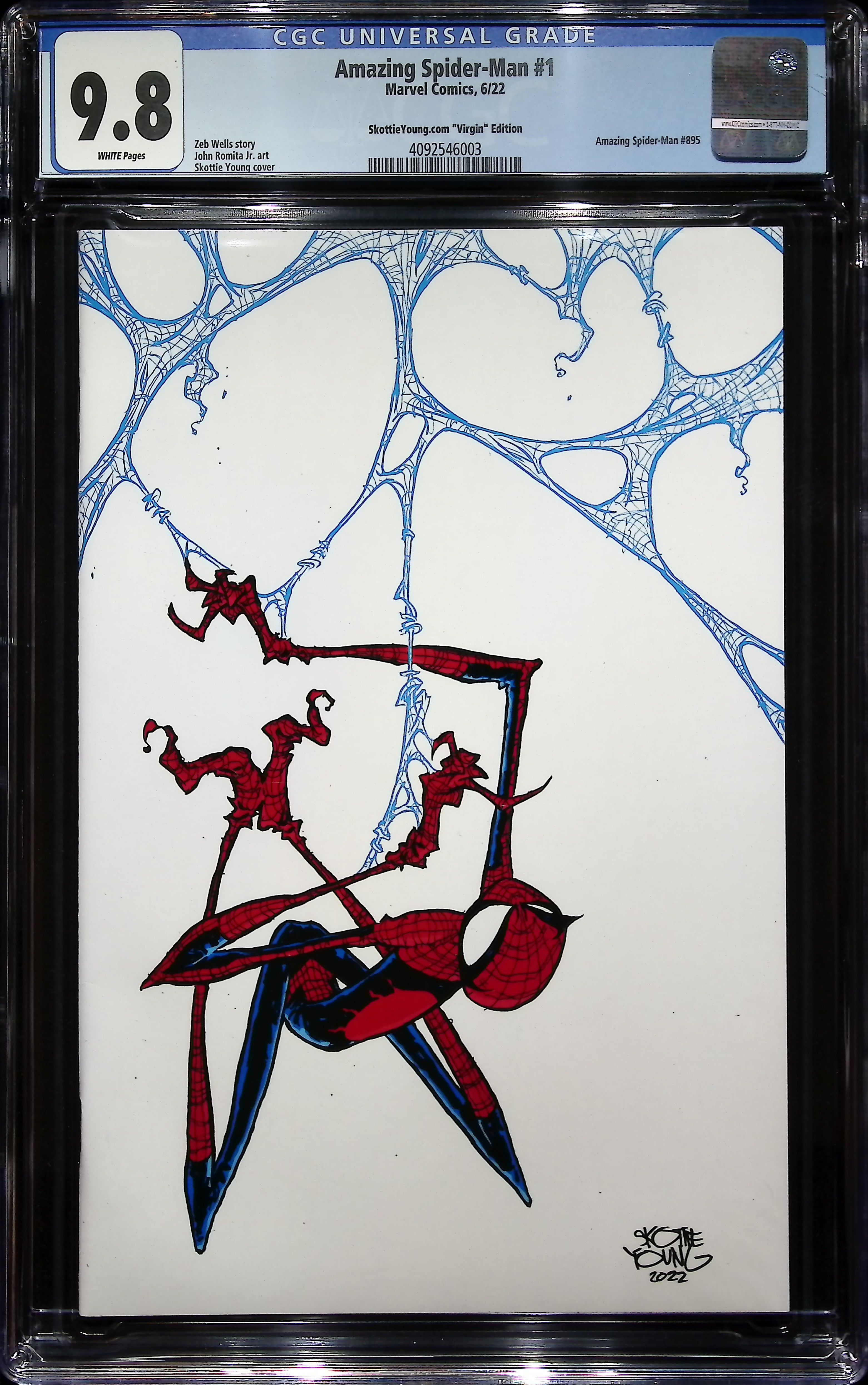 2022 Amazing Spider-Man #1 CGC 9.8 Marvel Comics