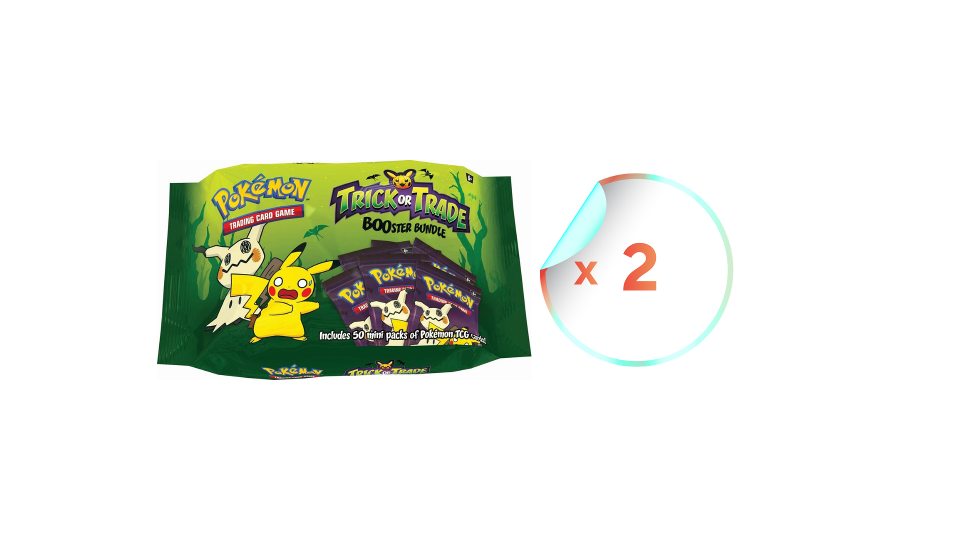 X2 Trick Or Trade Booster Bundle 2023