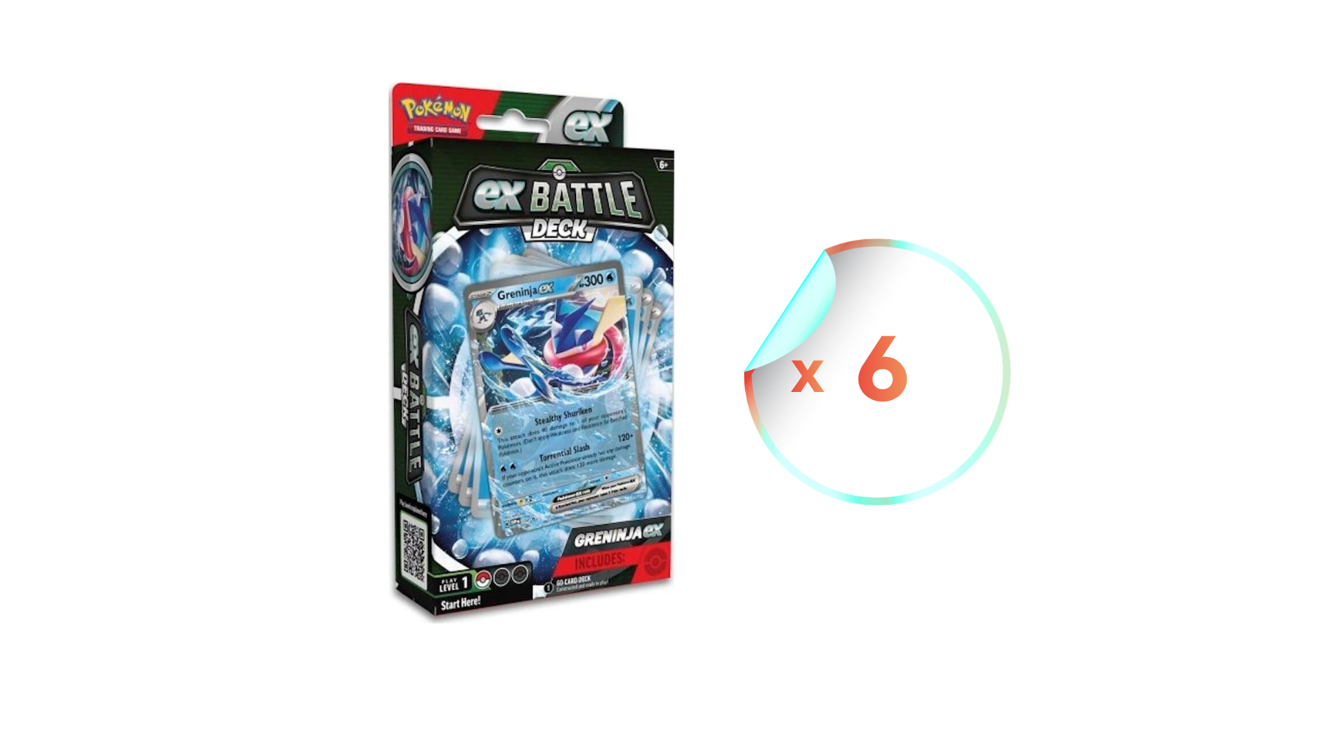 X6 Ex Battle Deck Kangaskhan/Greninja (Assorted)