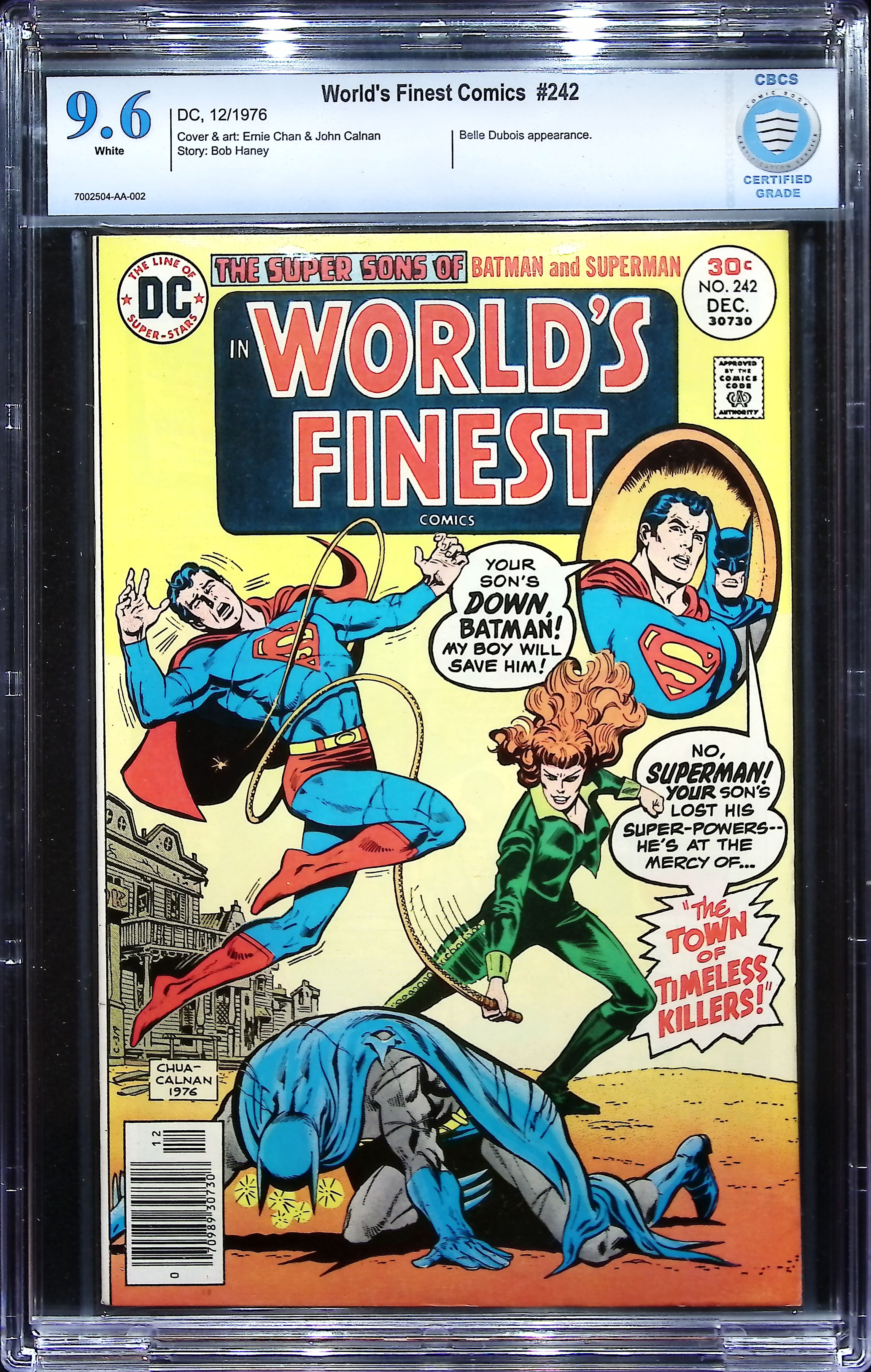 1976 World's Finest Comics #242 CBCS 9.6 DC Comics