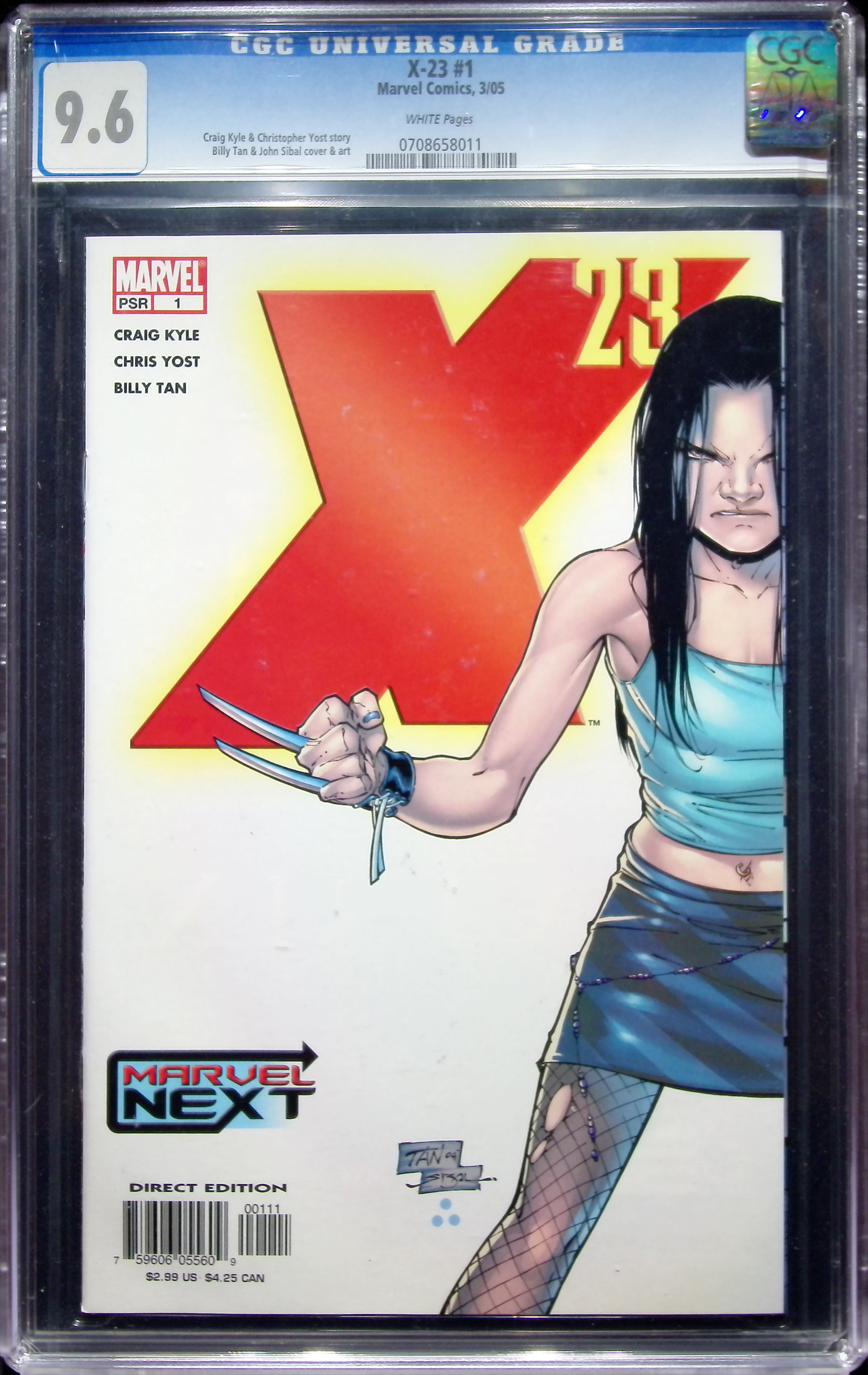 2005 X-23 #1 CGC 9.6 Marvel Comics