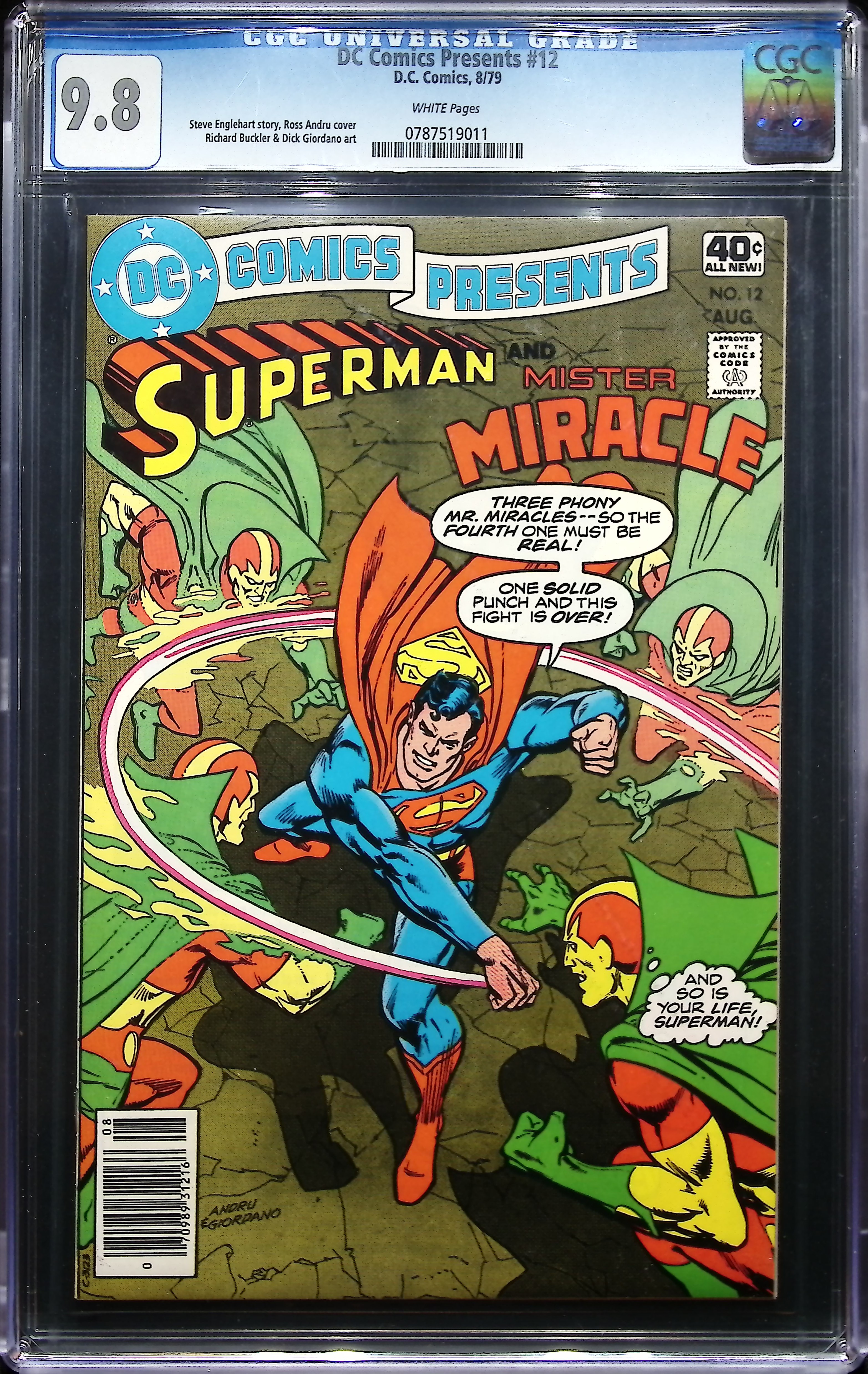 1979 DC Comics Presents #12 CGC 9.8 DC Comics