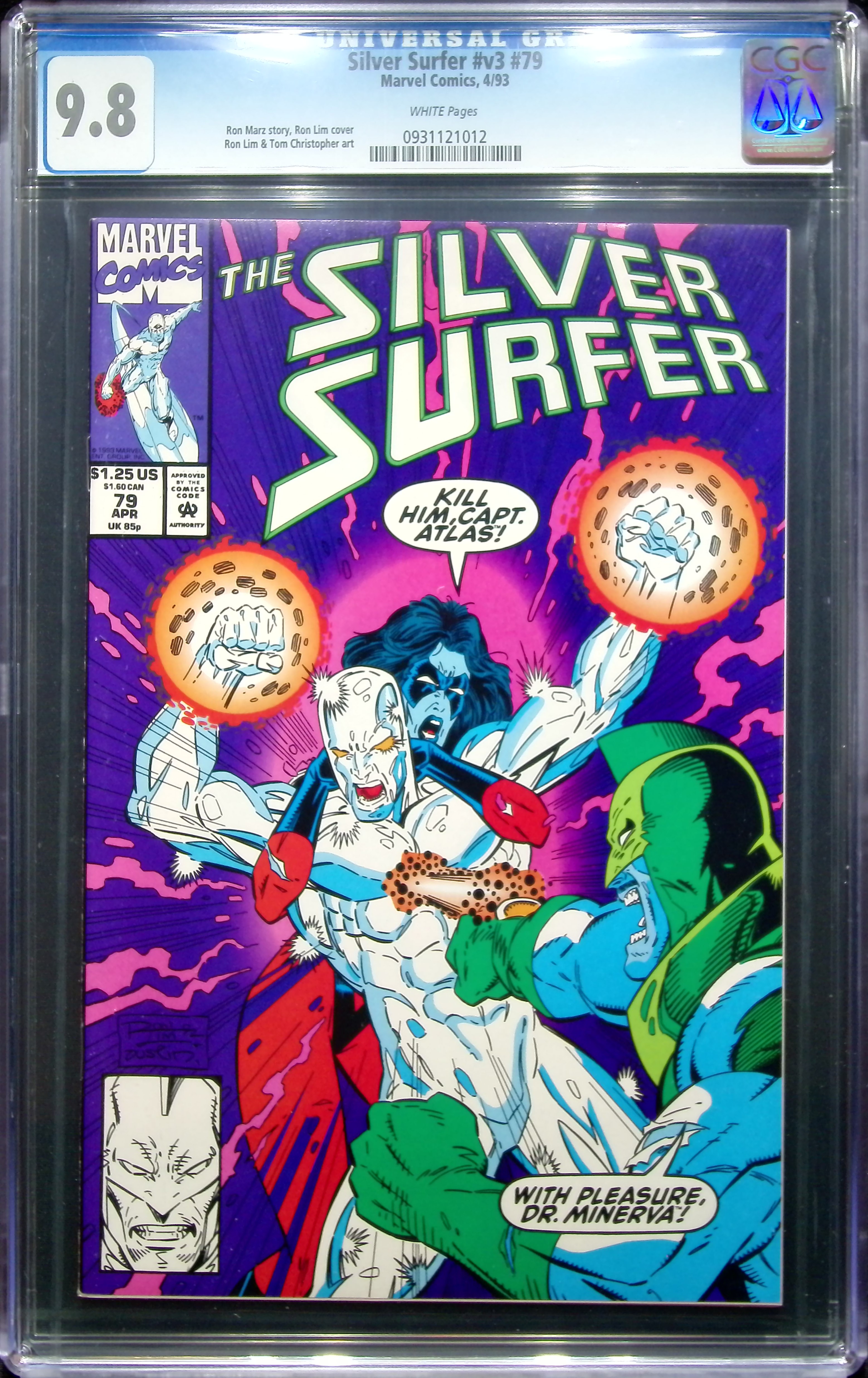 1993 Silver Surfer #v3 #79 CGC 9.8 Marvel Comics