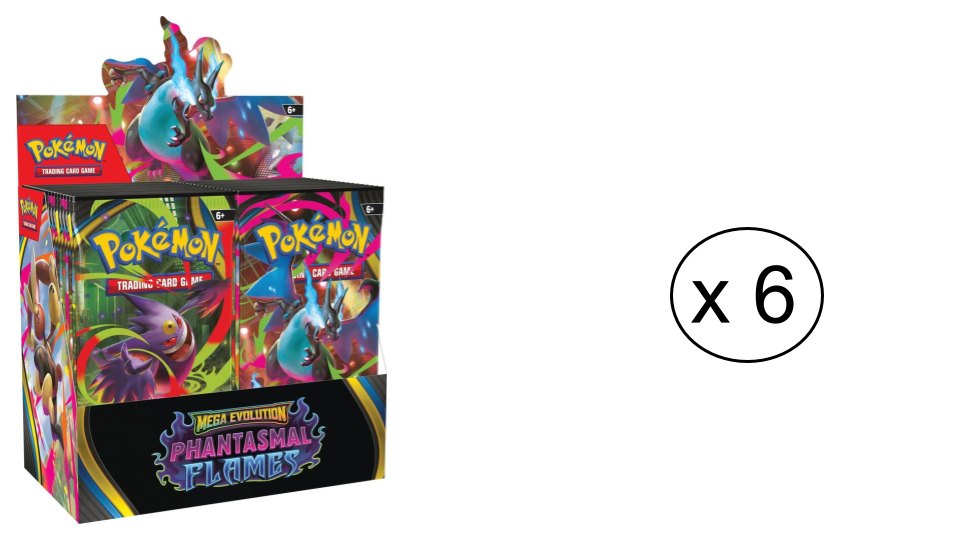 Me02 Phantasmal Flames Booster Box Case (6 Bb)